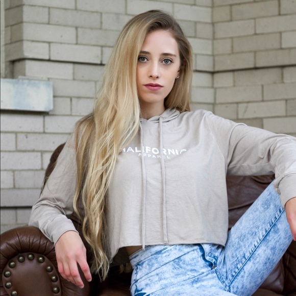 HALIFORNIA BEIGE CROP TOP - Picture 5 of 6